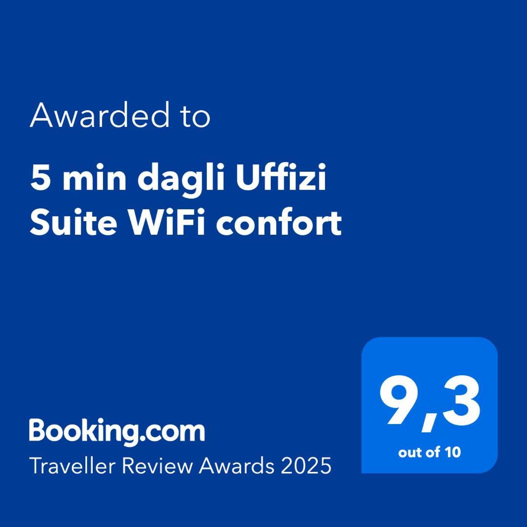 5 Min Dagli Uffizi Suite Wifi Confort Firenze Kültér fotó